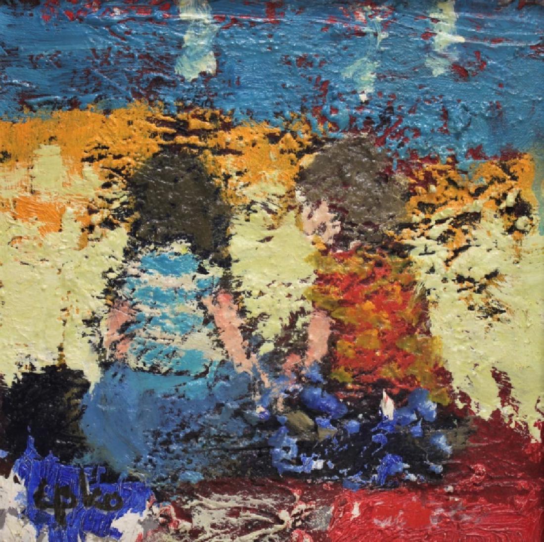 Epko (French) Impressionist Oil Children at Beach (1 of 5)