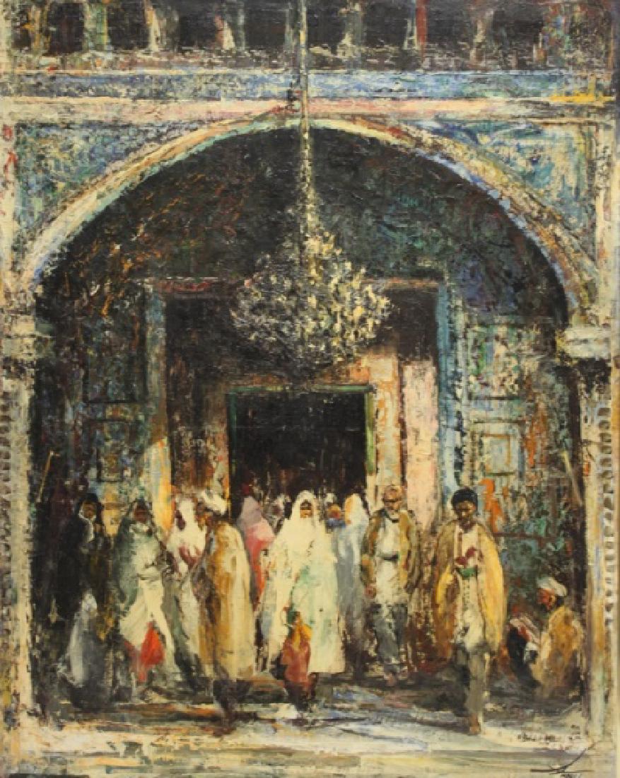 Anoush (Iranian) Oil Painting on Canvas Wedding