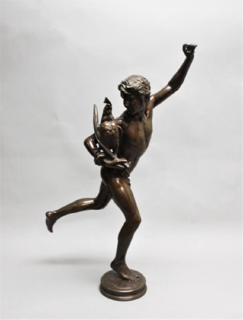 Falguiere Bronze "Le Vainqueur du Combat de Coqs" (1 of 10)
