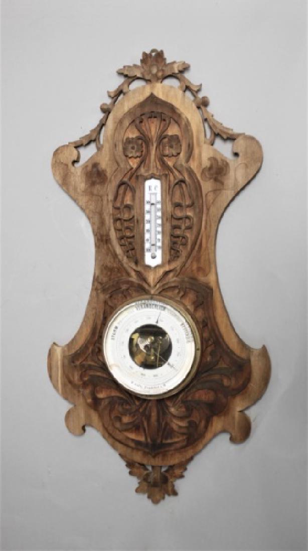 Art Nouveau Black Forest Germany Barometer (1 of 10)