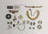 (24) Pcs Vintage Costume Jewelry