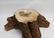Vintage Tree Trunk Burl Wood Centerpiece Bowl - 8