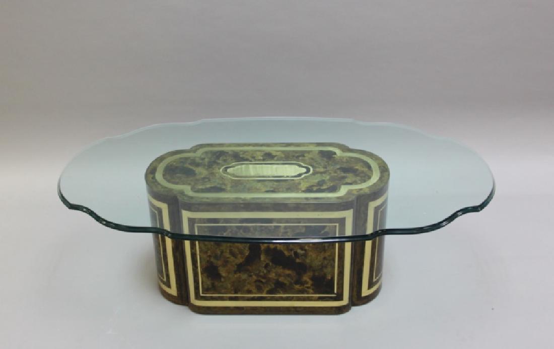 Bernard Rohne for Mastercraft Brass Coffee Table (1 of 6)