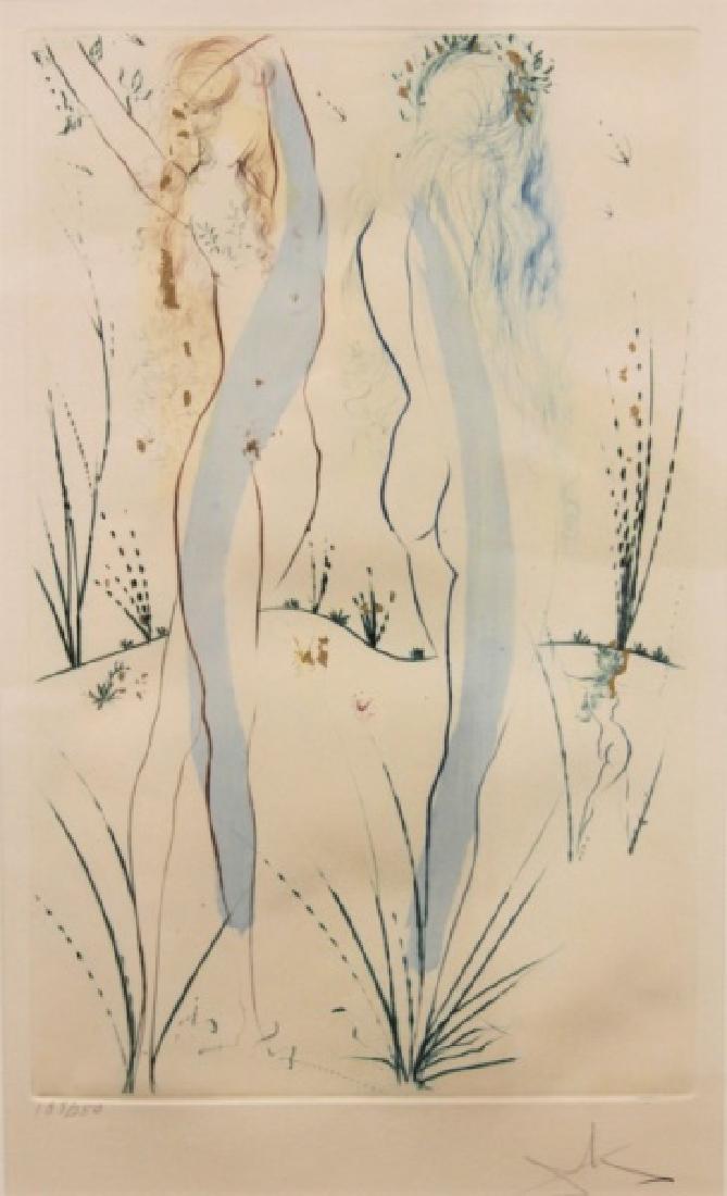 Dali Mixed Media Litho "Return, Return Shulamite" (1 of 5)