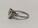 14K White Gold & 2 Carat Pear Cut Diamond Ring - 3