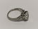 14K White Gold & 2 Carat Pear Cut Diamond Ring - 4