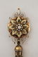 14K Rose Gold & Diamond Victorian Floral Brooch - 2
