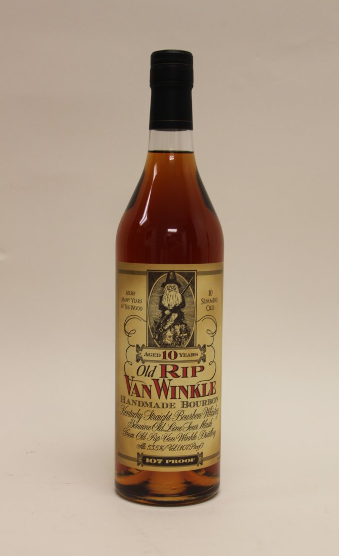 10yr Old Rip Van Winkle Bourbon Collectors Bottle (1 of 5)
