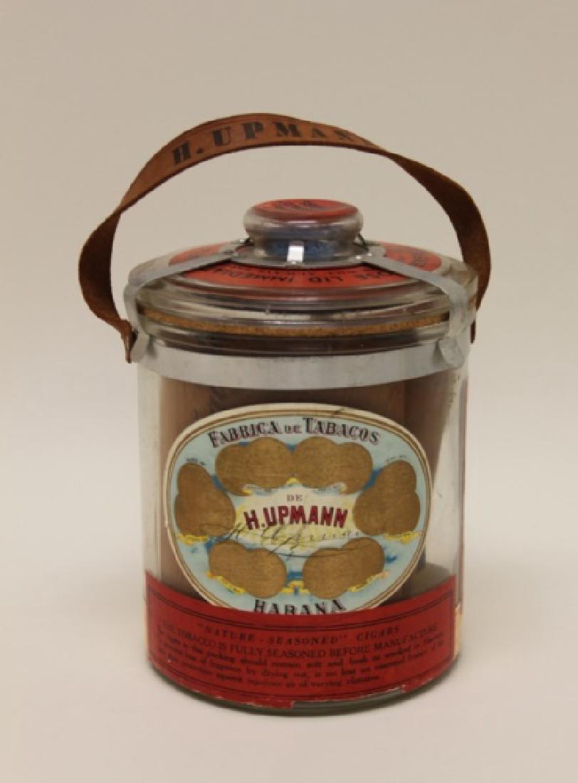 Pre Cuban Embargo H. Upmann 50-Cigar Humidor Jar (1 of 7)
