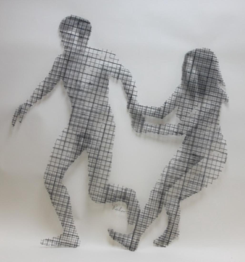 MCM Stephen Rochow Woven Wire Mesh Nudes Sculpture (1 of 10)