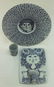 Bjorn Wiinblad Denmark Nymolle Platter, Sconce Cup - 2