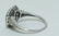 Art Deco Black Opal & Diamond Platinum Ladies Ring - 6