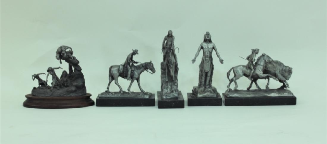 (5) Pc Phil Kraczkowski & Barnum Indian Sculptures (1 of 9)