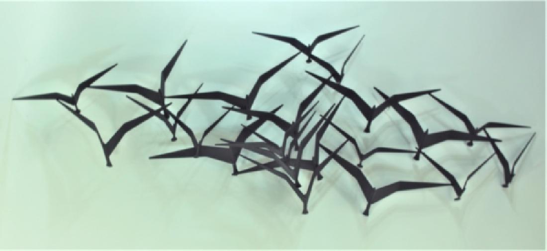 Curtis Jere "Birds in Flight" Metal Wall Sculpture (1 of 3)