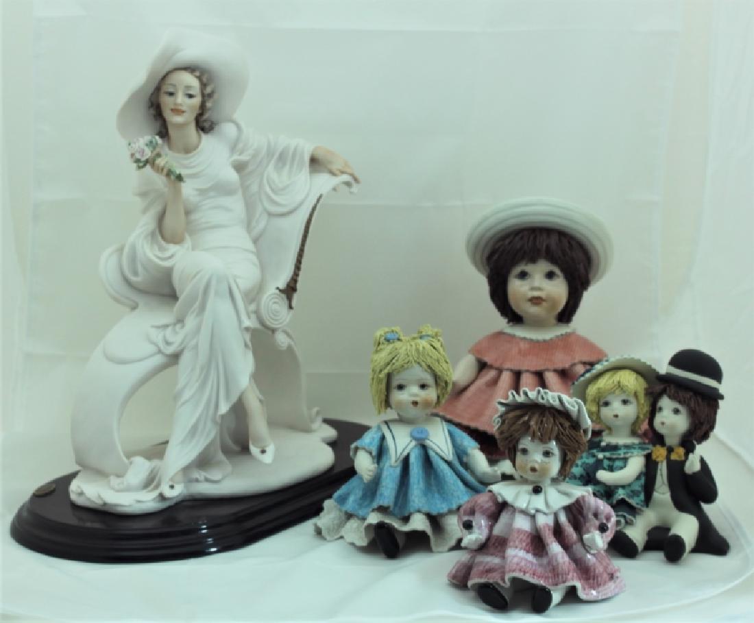(4) Zampiva Dolls & (1) Giuseppe Armani Figurine (1 of 5)