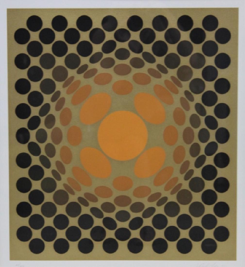 Victor Vasarely 1906â€“1997 Screen print "Catawiki" (1 of 6)