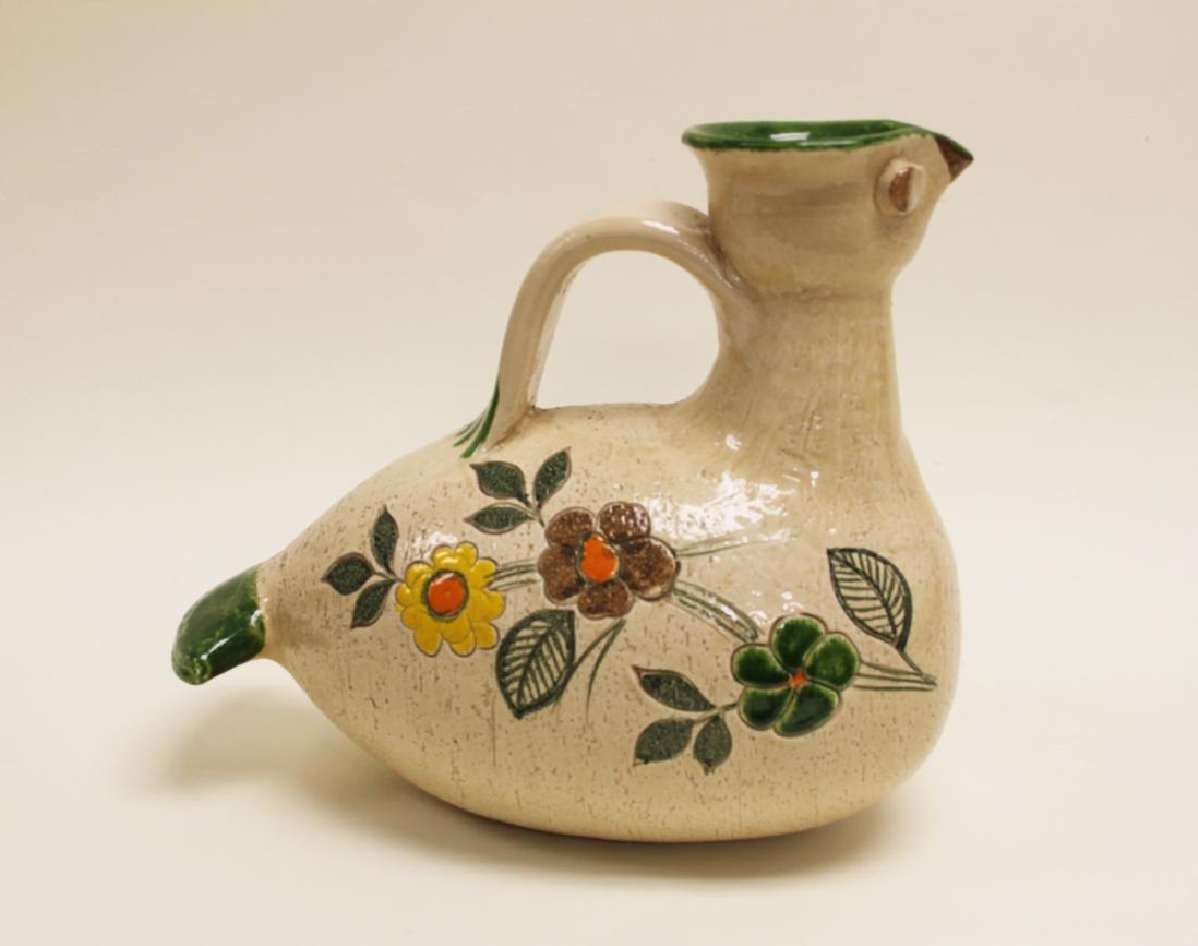 Rosenthal Netter Glazed Pottery Duck Water Pitcher (1 of 7)