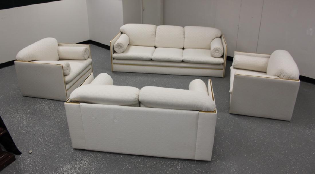 (4)pc MCM Italian Sofa Set ,Love Seat Divan Chairs (1 of 13)