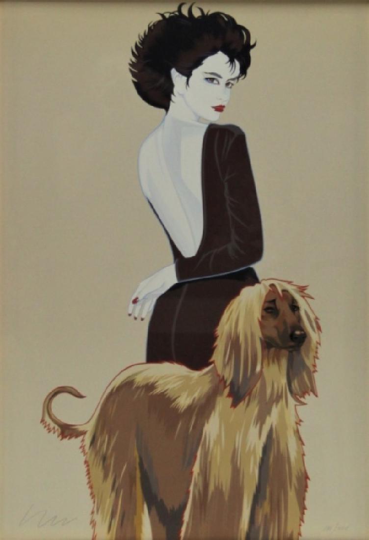 Robert Blue 1946-1998 "Afghan" Signed Serigraph (1 of 4)