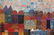 Losi Cinello 1928-1982 Italian Painting "La Citta" - 5