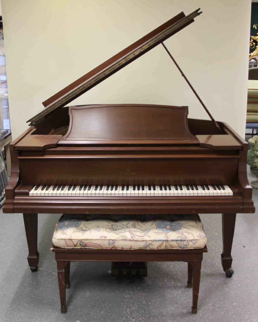 1923 Steinway Model M Baby Grand Piano SN# 218241. (1 of 8)