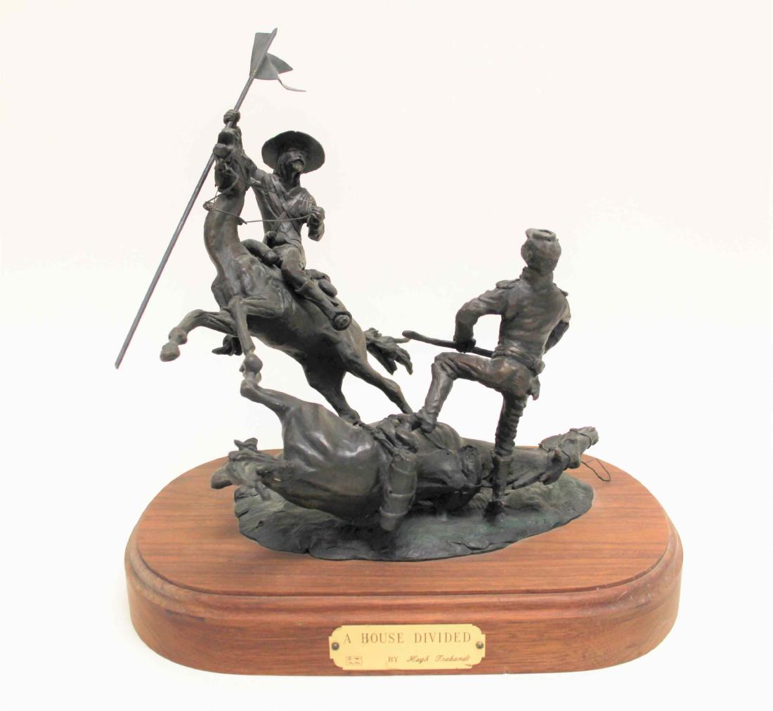 Hugh Trabandt Civil War Sculpture "House Divided" (1 of 9)