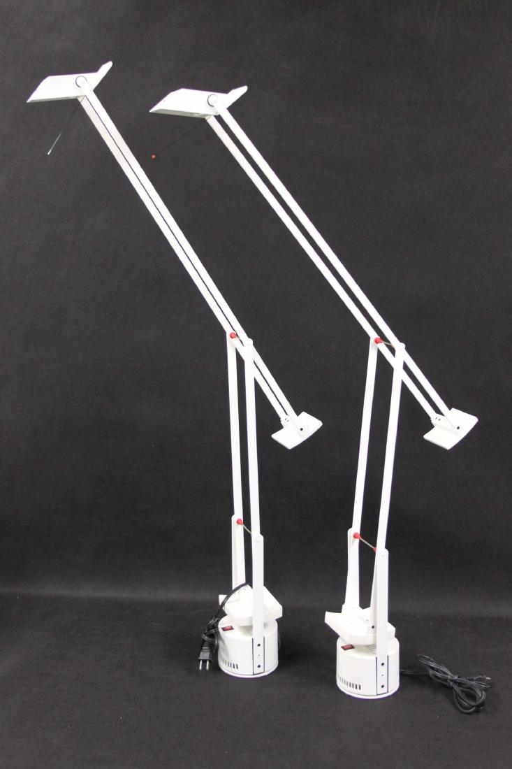Pair Richard Sapper Artemidi Tizio 35 Swing Lamps (1 of 8)