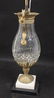 19c French Empire Cut Crystal & Dore Bronze Urn - 6