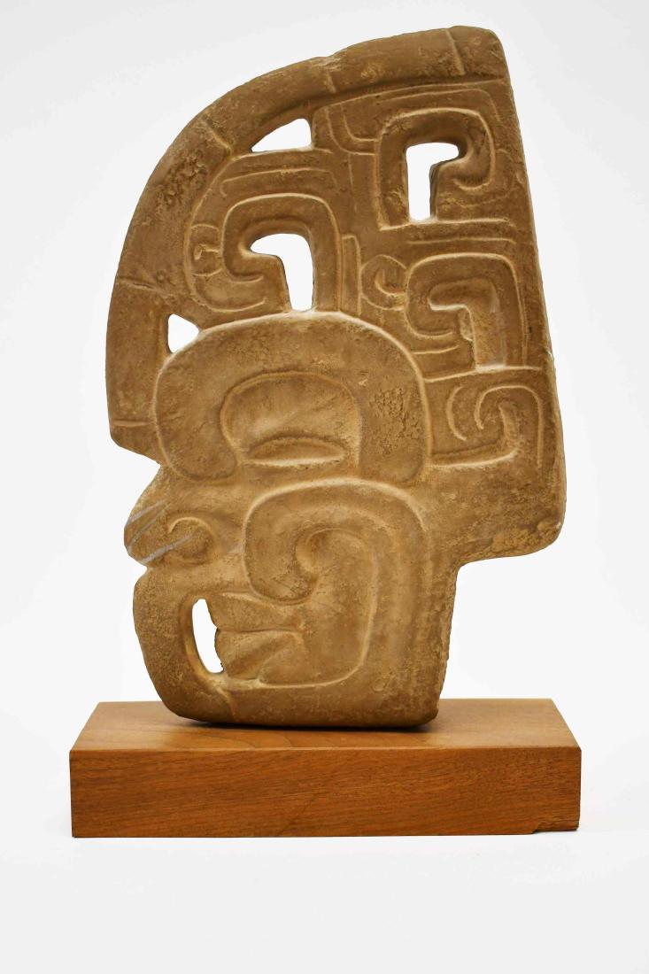 Vintage Alva Museum Mexican Aztec Terracotta Bust (1 of 5)
