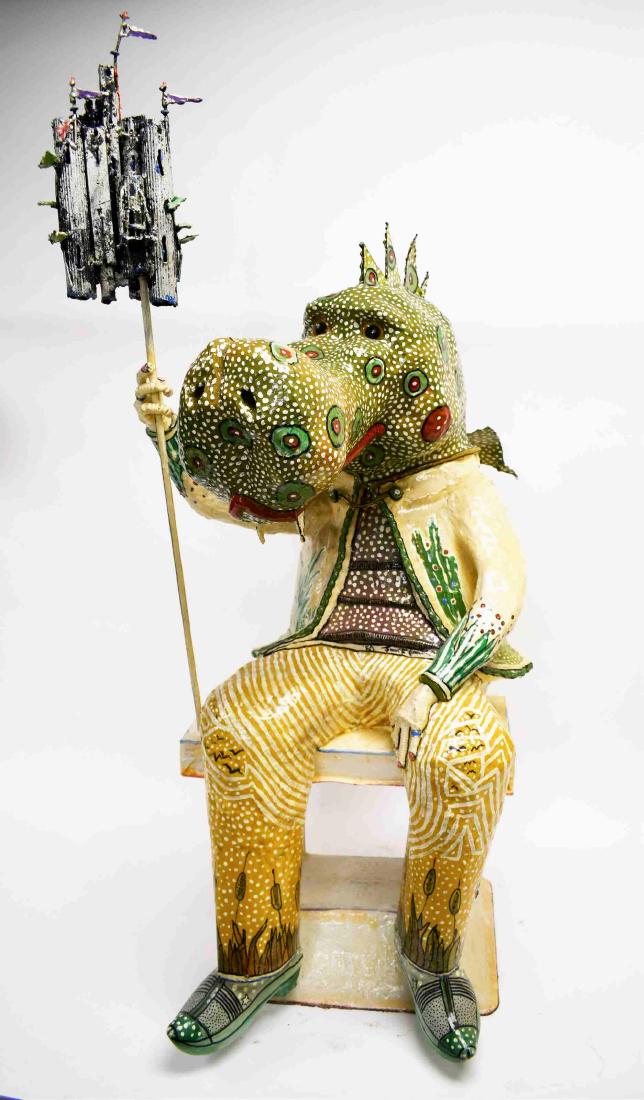Bruce Friedle Whimsical Sculpture Dragon King (1 of 13)