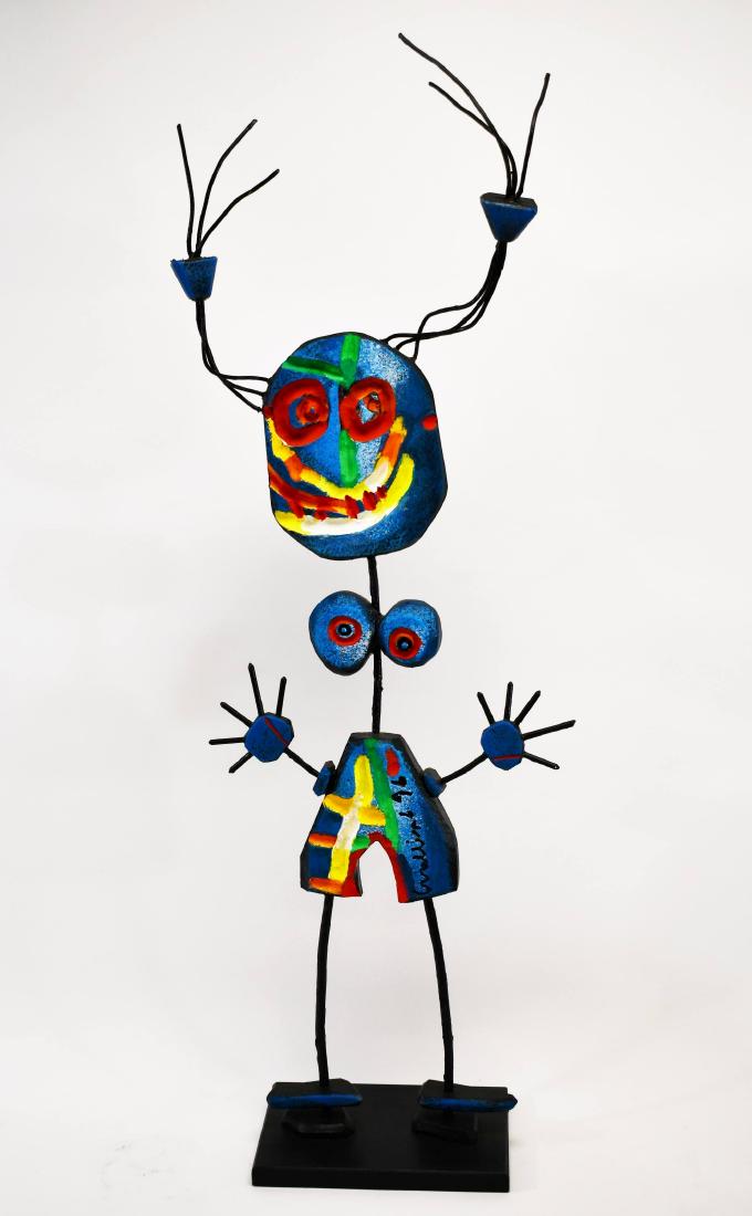 Miro Style "Story People" Stick Figure Sculpture (1 of 6)