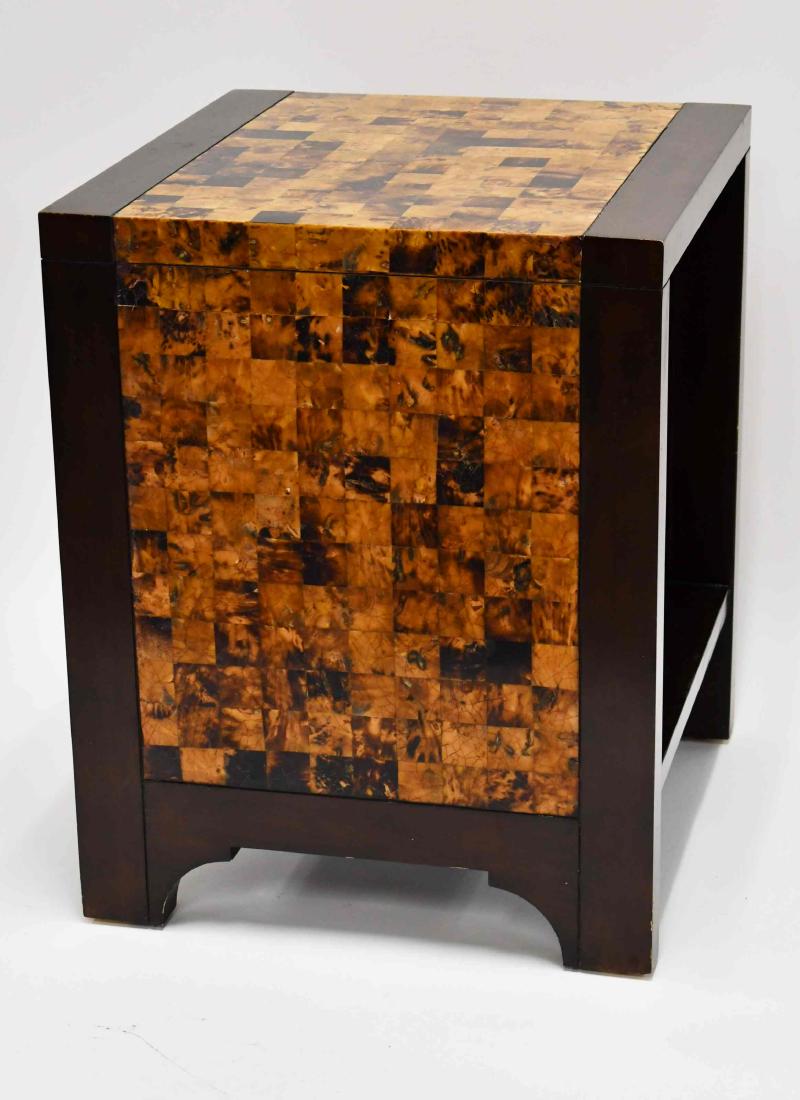 Maitland Smith Pen Shell Inlaid Side Table (1 of 4)