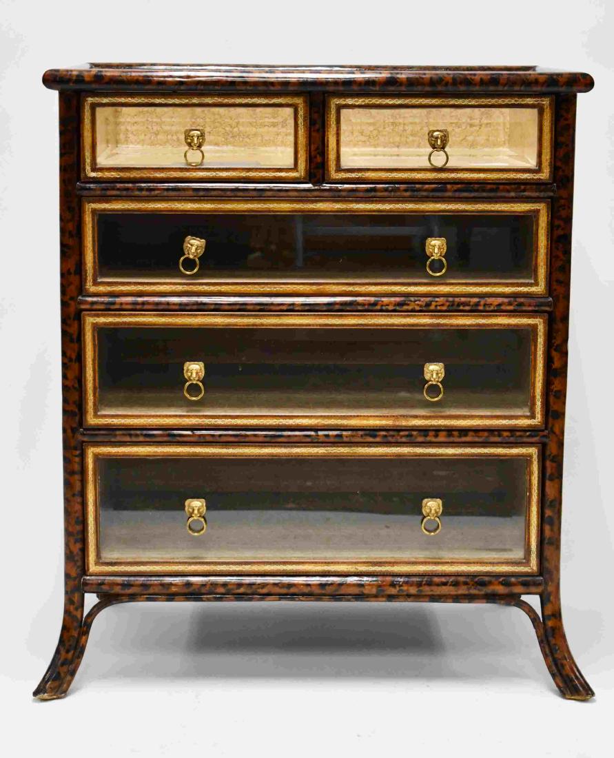 Maitland Smith Bamboo Glass Ladies Vitrine Chest Aug 11 2019