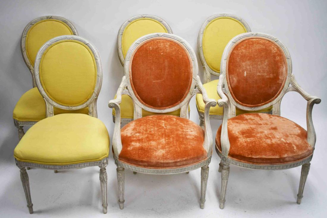 (6) Beacon Hill Collection Louis XVI Dining Chairs (1 of 9)