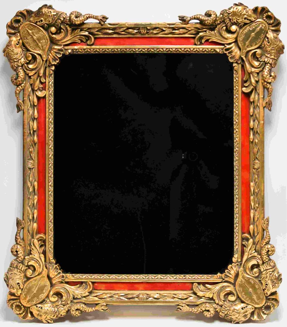 70's Salvador Dali Time Mirror w Clocks & Dolphins (1 of 3)