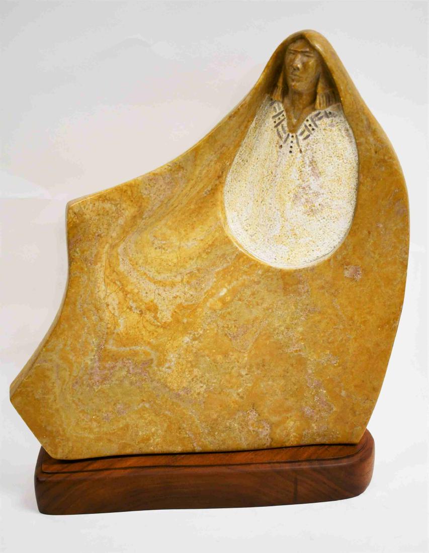 Van Paquin, Zuni Tribe Native American Sculpture (1 of 8)