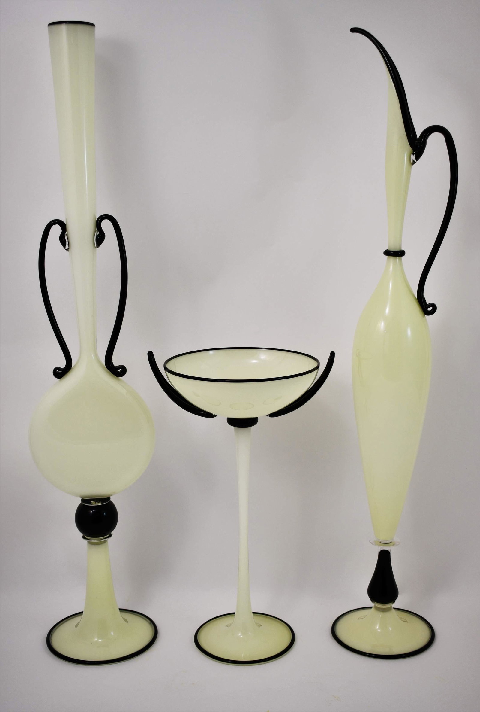 Dante Marioni (Washington b1964)Black & White Trio (1 of 13)