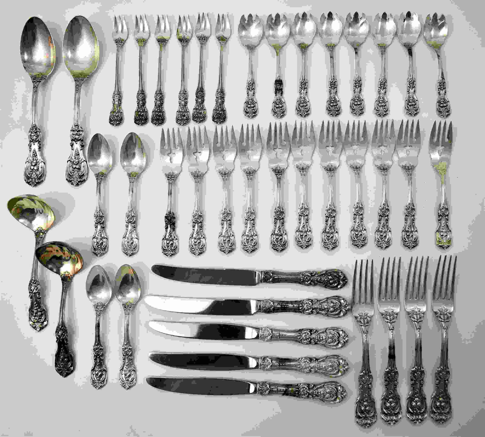 (42)pc Reed & Barton Francis I Service for 4, Plus (1 of 6)