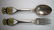 (3)Sets Michelsen Sterling Christmas Spoon & Fork - 4