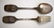 (3)Sets Michelsen Sterling Christmas Spoon & Fork - 5