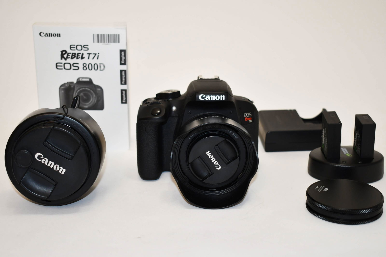 Canon EOS 800D T7i Camera & Lenses Feb 16, 2020 Neely Auction in FL