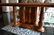 French Art Deco Dining Table w Art Nouveau Columns - 2