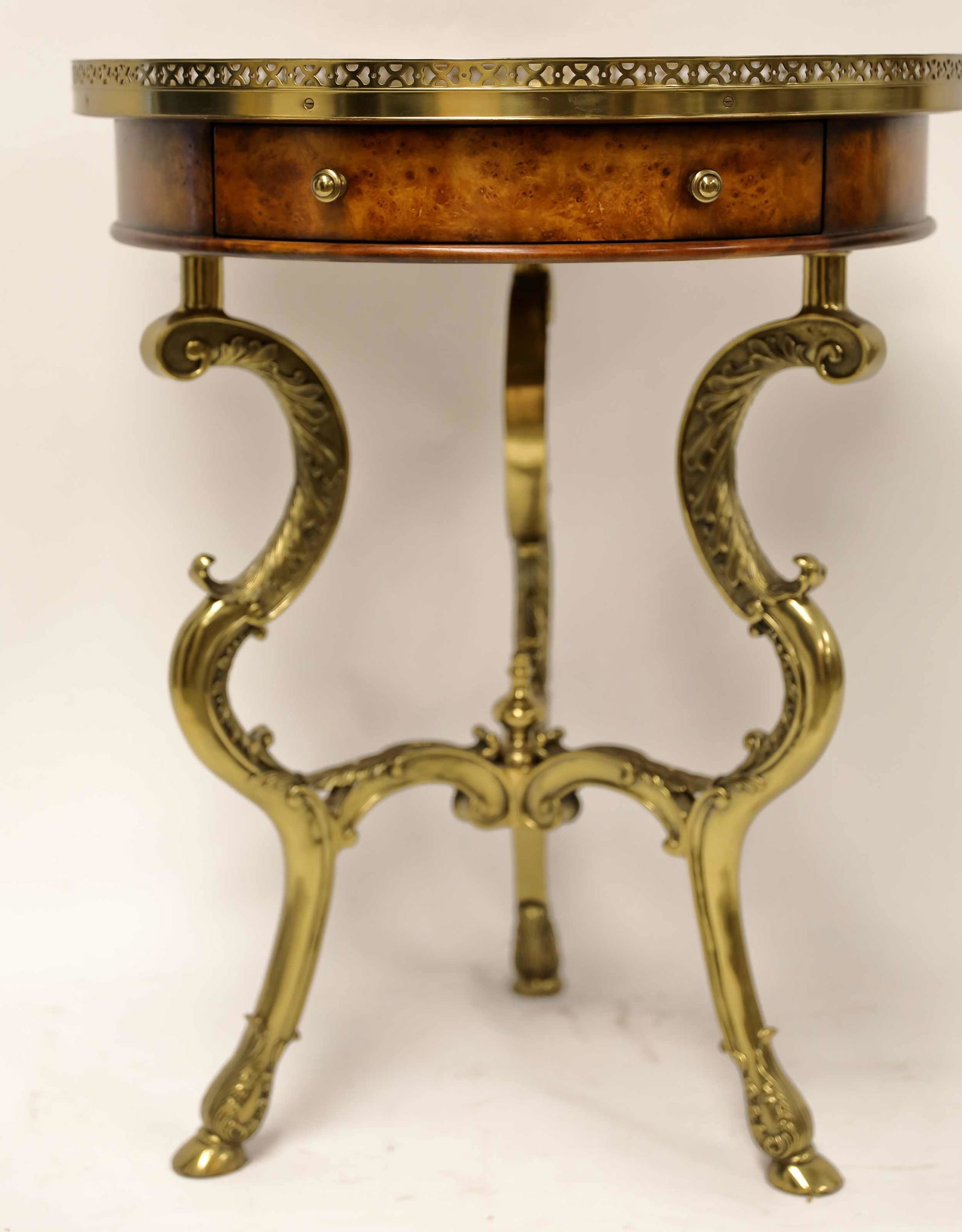 Theodore Alexander Inlaid Empire Gallery Table (1 of 4)
