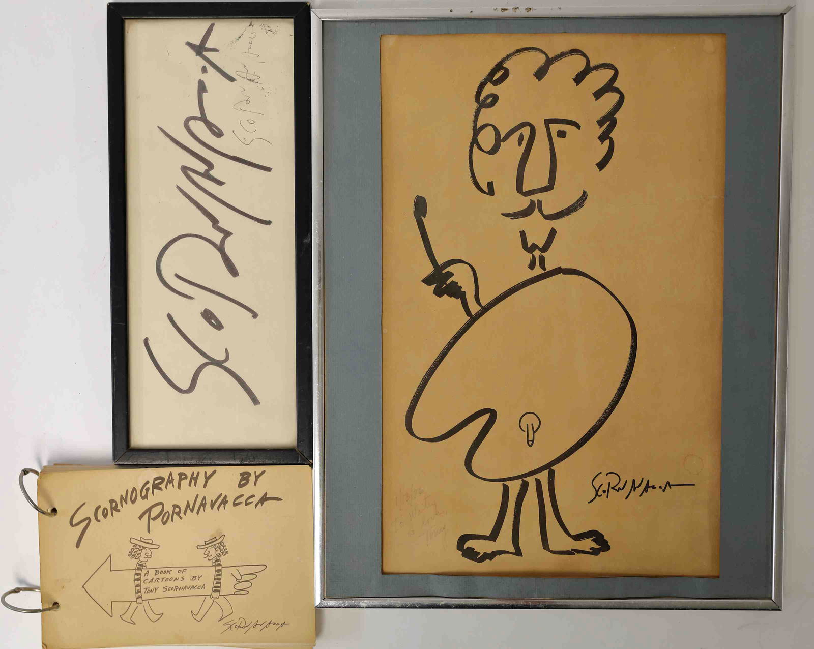 (3) pcs by Anthony Scornavacca (USA 1926-1986) (1 of 9)