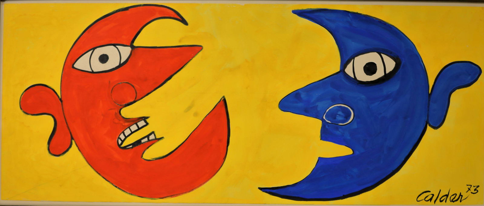 Alexander Calder (1898-1976) "Moon Conversation" (1 of 7)