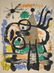 Joan Miro Colored Litho on Arches Paper # 20 / 75