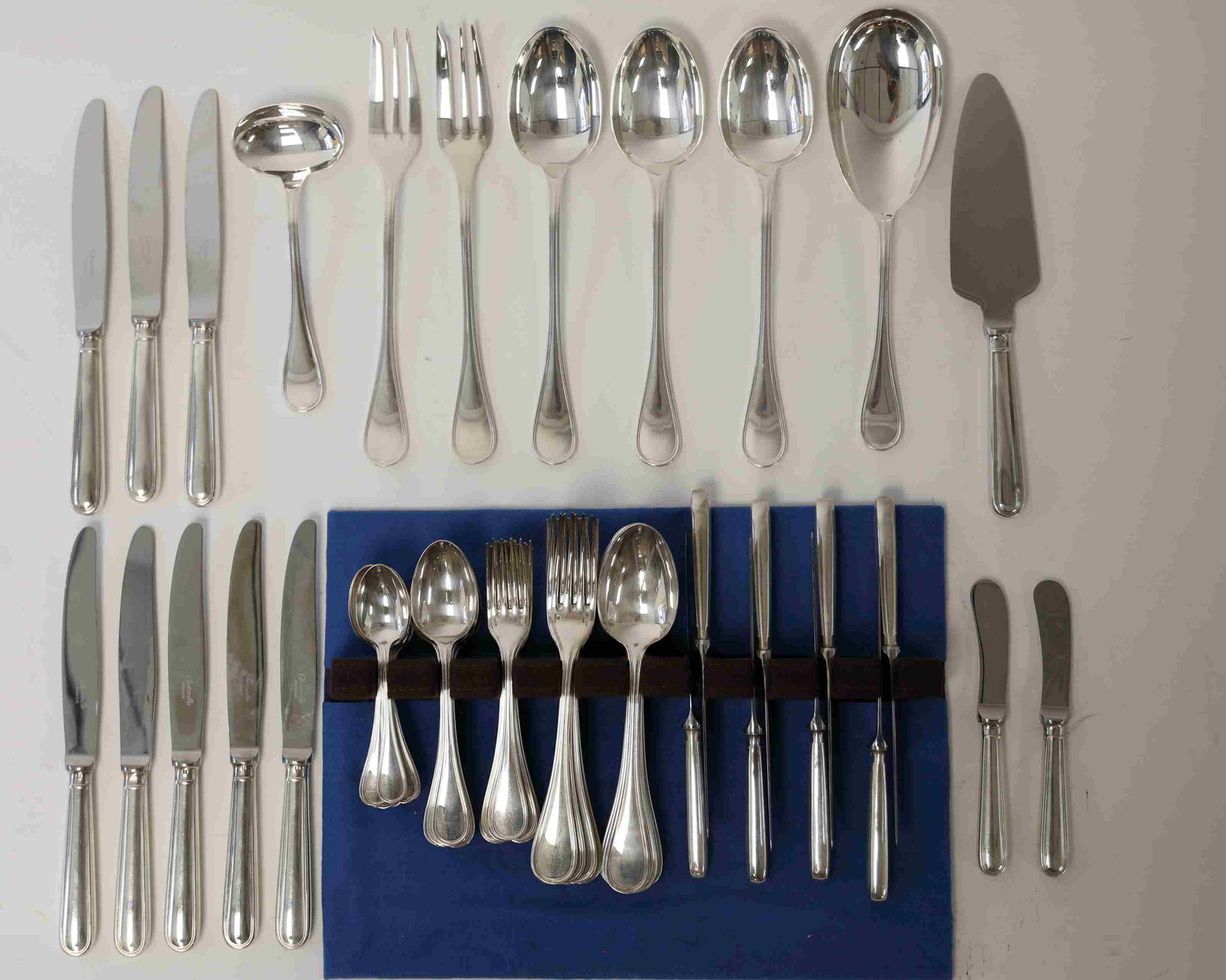 (64)pcs Christofle ALDI Flatware 7pc service / 8 (1 of 6)