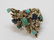70's Brutalist 14k Gold Turquoise & Sapphire Ring - 3