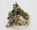 70's Brutalist 14k Gold Turquoise & Sapphire Ring - 4