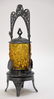 19c Pairpoint Victorian Pickle Castor Amber Glass - 2